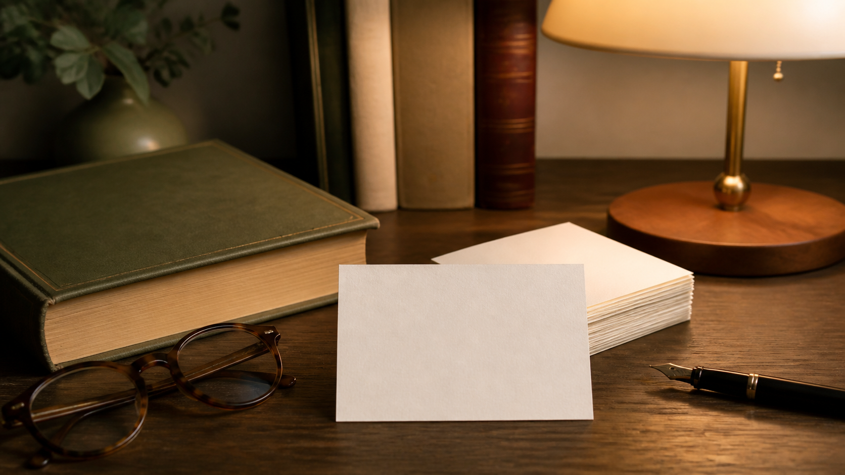 アランの名言に関する質問をイメージした読書机