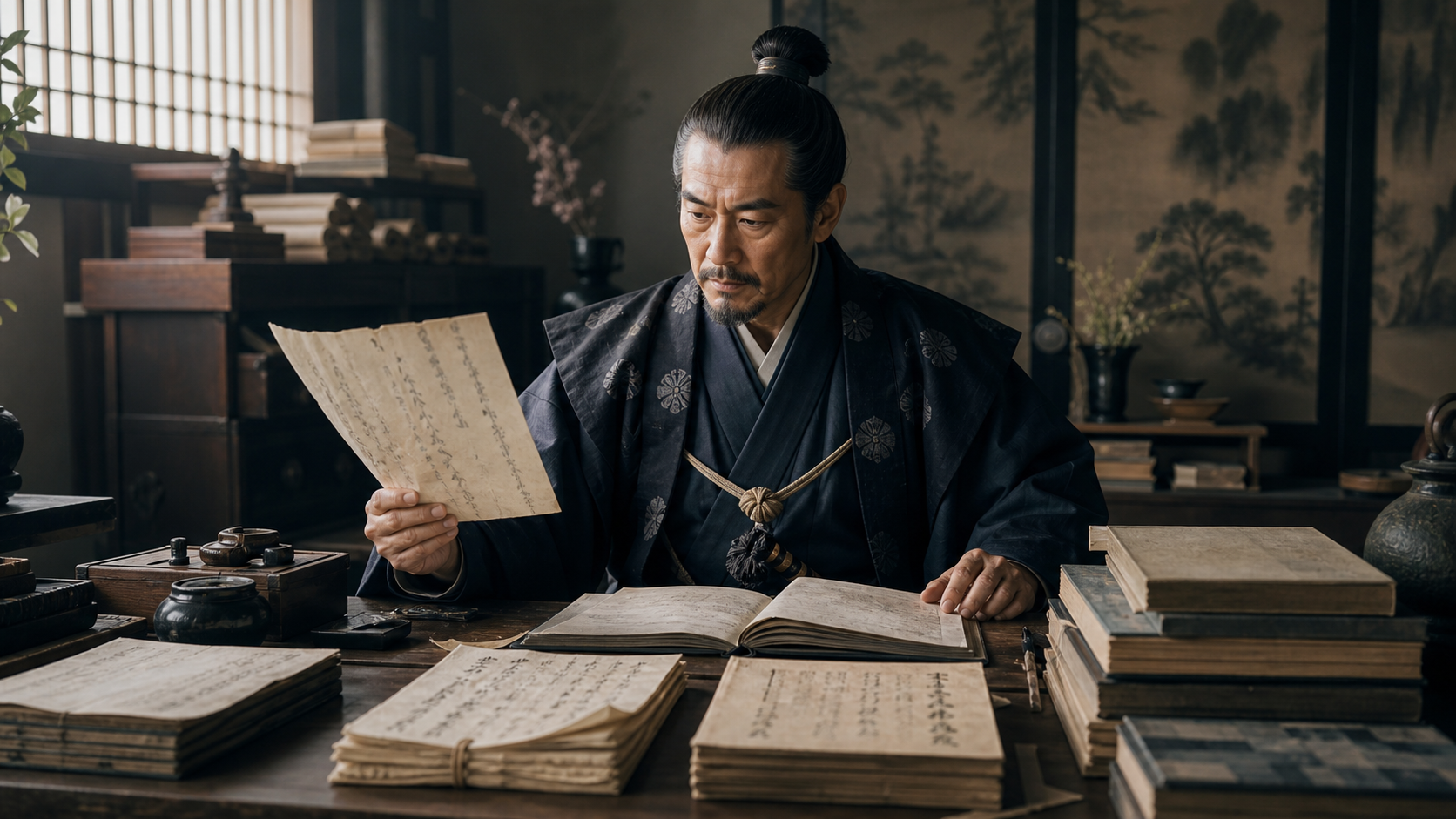 丹羽長秀の名言を本人の書状と後世の記録で分けるイメージ画像