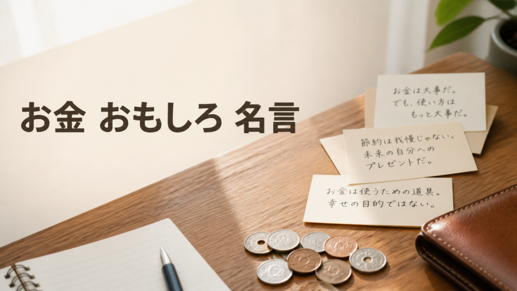 お金のおもしろい名言を紹介する記事のアイキャッチ画像