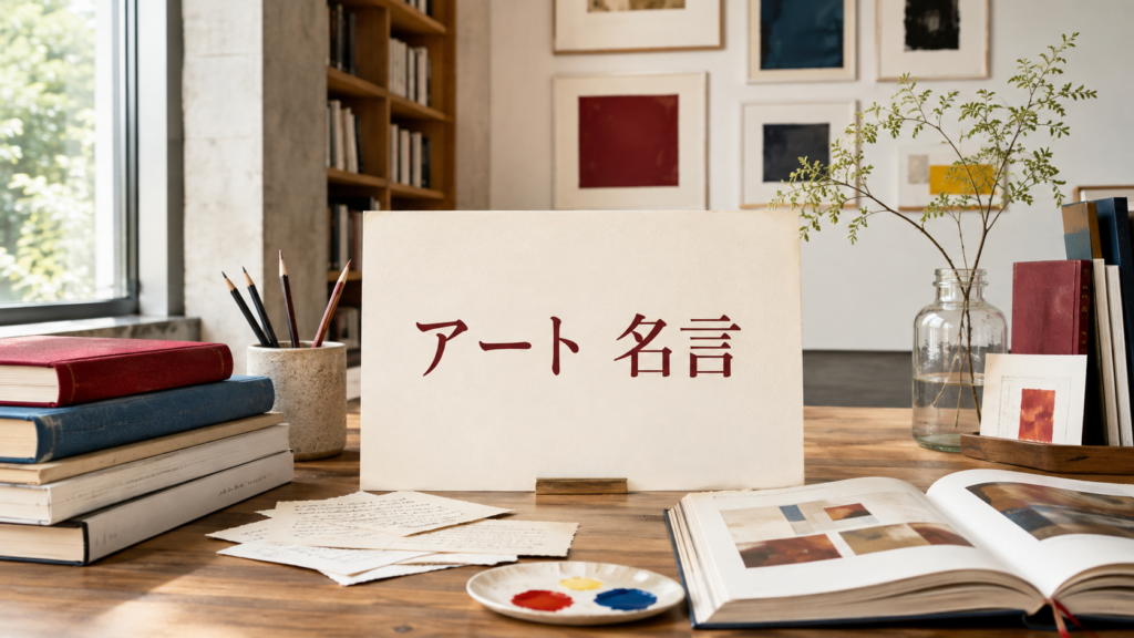 アート名言を出典で選ぶイメージ画像