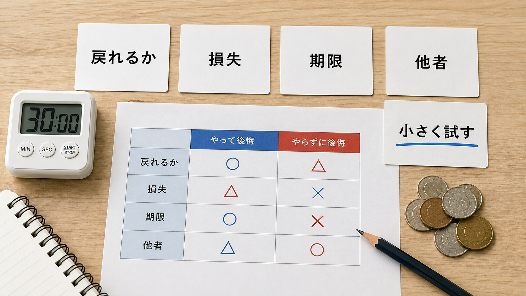 戻れるか損失期限他者の観点で判断基準を整理するイメージ画像