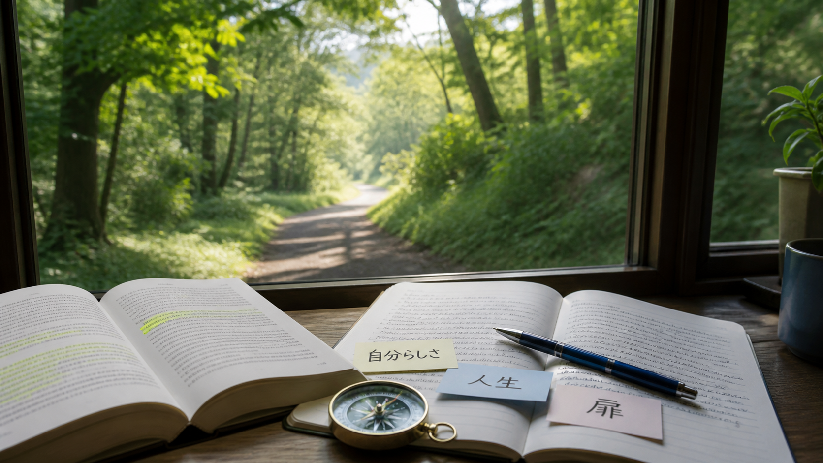 自分らしさと人生の方向を考える読書ノート